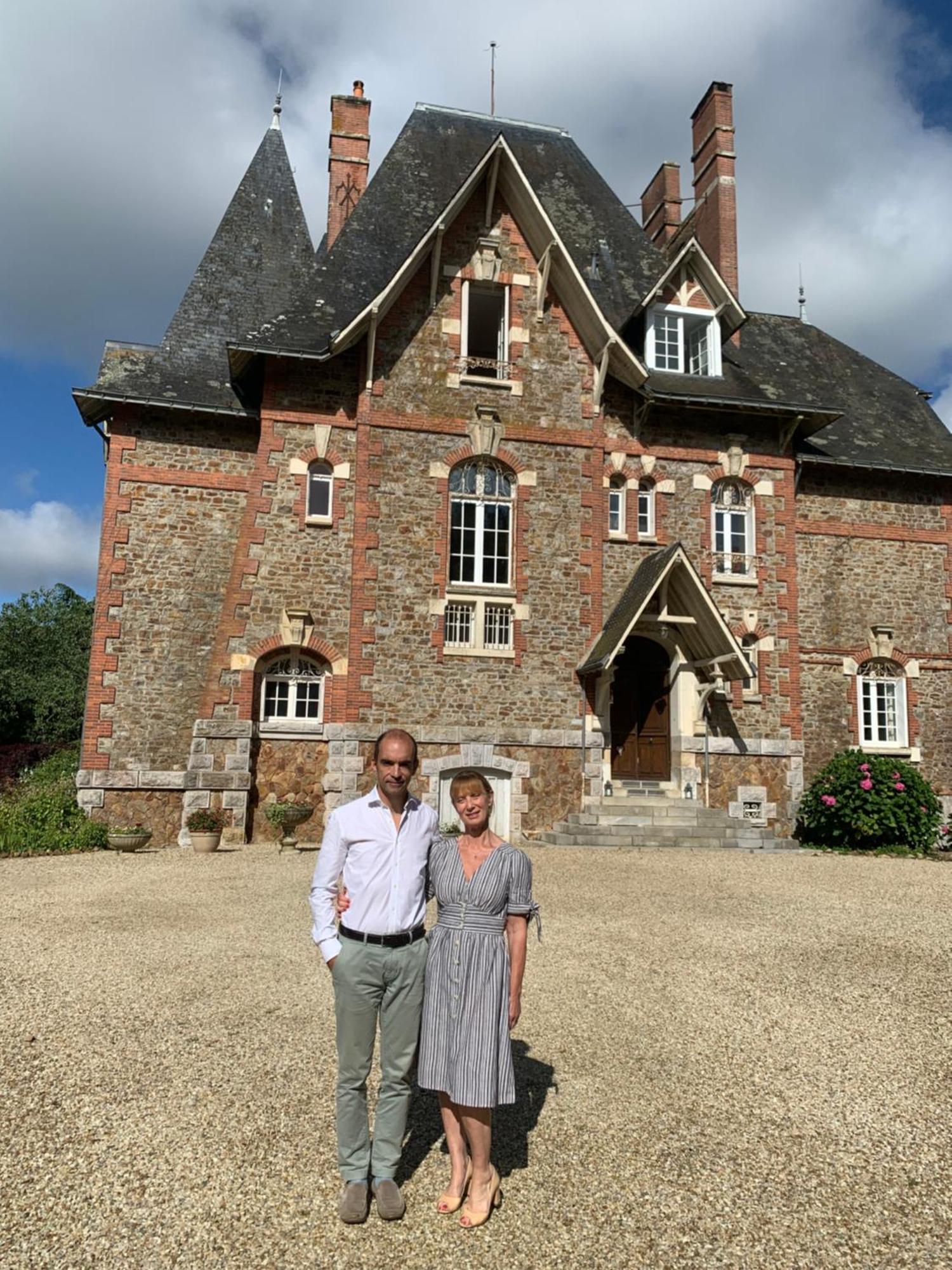 Le Manoir Des Rochers Bouere Exterior foto